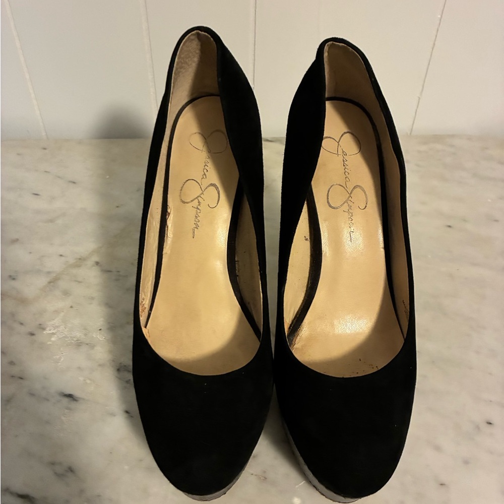 Jessica Simpson Classic Black Heels